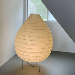 Washi Paper Lantern Floor Lamp